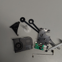 Taylor Flamingo Poly Resin Indoor and Outdoor Clock and Thermometer, Wireless Thermometer with Easy to Read Large Numbers for Patio, Pool, and Indoor Areas, 14-inch, Multi-Color