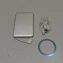 for MagSafe Portable Charger, 0.3" Ultra Slim 5000mAh Magnetic Power Bank, 25W PD Fast Charging Battery Pack with Built-in Cable, Travel Battery Bank for for iPhone 17/16/15/14/13/12