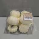 Artgar Pumpkin Decor - White Pumpkin - 10 PCS Mini Pumpkins Harvest Set - Beige Foam Pumpkins for Home Decor DIY, Table, Halloween, Fall, Thanksgiving Decorations