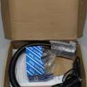 Magnetic Light, 1200 Lumen 120v Flexible Gooseneck Work Light with Adjustable Magnetic Base for CNC Milling Drill Press Sewing Machine Industrial Lighting, 12W