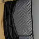 YJGF Back Seat Extender - Dog Car Seat Cover, Hammock for Dogs, Grey (For Car/SUV/Small Truck)