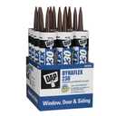 12 Pack of 10.1 oz DAP 18302 Dynaflex 230 Brown Premium Window, Door, and Trim Sealant