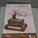 Cherry Blossom Tree Building Sets,Le-go Bonsai Tree Sets for Adults,3 in 1 Botanical Collection DIY Plant,Gift for Home Decor and Office Art