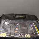 Aierxuan Full Set Car Seat Covers Custom Fit 2009-2026 Ford F150 Crew Cab, 2017-2026 F250 F350 F450 Super Duty Pick-up Truck, Automotive Vehicle Cushion Cover with Waterproof Leather (Black and Blue)