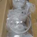 40 Pcs Acrylic Champagne Coupe Glasses, 5 oz Acrylic Martini Glasses for Party Champagne Tower, Unbreakable Margarita Coupe, Stackable Stemmed Margarita Coupes, for Wedding Birthday Party Bar