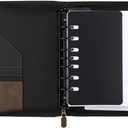 AT-A-GLANCE Simulated Leather Undated Starter Set, 43184 DAY-TIMER, Desk Size, Distressed Brown (031-0140-04)