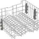 UPGRADED WD28X35779 WD28X30219 Dishwasher Upper Rack Compatible with GE Dishwasher Rack Replacement Parts with Wheel,304 Stainless Steel WD28X30219 WD28X25018 WD28X26104 GE Dishwasher Upper Rack Part