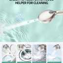 SR SUN RISE Filtered Shower Head with Handheld High Pressure 9 Spray Mode Showerhead Detachable Shower Head Water Softener Filters Beads for Hard Water Remove Chlorine 4 Filters Brushed Nickel