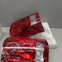 TULALUX Tail Lights Compatible with Honda Pilot 2009 2010 2011 2012 2013 2014 2015 Driver and Passenger Side Rear Lamps (OE Red)