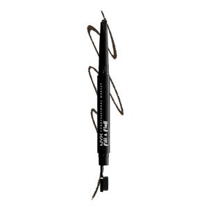 NYX PROFESSIONAL MAKEUP Fill & Fluff Eyebrow Pomade Pencil, Espresso (1 Count (Pack of 1))