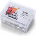 Whiskey Stones 36 Pack,Reusable Ice Cubes, High Cooling Technology，Stainless Steel Ice Cubes, For Whiskey, Vodka, Liqueurs, Wine,Beverage Juice or Soda, Pack of 36