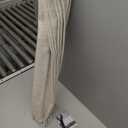 UNISHADES no Drill Cordless Roman Shades for Windows, 38" W × 64" H - Light Filtering - Linen - Beige