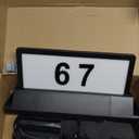 Solar Address Sign for House Numbers  Double-Sided LED Address Plaque with Magnetic Mount, Wall Mount & In-Ground, 3-Color Light Modes, IP65 Waterproof, Solar Powered for Yard, Garden, Mailbox