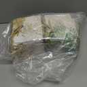 EQOREIIN Small Thank You Gift Bags 50pcs 5.5x2.5x4.7 Inches Small Gift Bags with Handles Bow Ribbon White Paper Bags for Party Favor, Mother's DayValentine's Day, Wedding, Baby Shower (White)