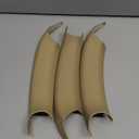 Jaronx Compatible with BMW X3 F25/X4 F26 Door Handle Covers,3PCS Interior Door Pull Handle Covers for BMW X3 F25 2010-2016, X4 F26 2014-2017, Left and Right Side (Beige)