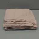 LANE LINEN Eco Friendly 100% Organic Cotton Twin Sheet Set, Hotel Quality Premium Bedding Sheets & Pillowcases Set Twin Size, Soft & Comfy Percale Sheets, Machine Wash Bed Sheets- Sepia Rose
