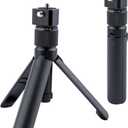 Bullet Time Handle Tripod Rotating Grip for Insta360 X5/X4/X3, DJI OSMO Pocket 3, GoPro  360 Rotating Grip, 1/4" Thread, 6 lbs Capacity, Compact Selfie Stick & Tabletop Tripo