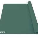 Sapid Extra Large Silicone Sheet for Crafts, Thick Silicone Jewelry Casting Mats, Nonstick Nonslip Silicon Mat for Epoxy Resin, Art Painting, Heat- Resistance Counter Mat (20"×27.9", Dark Green)