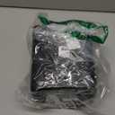 Black Tissue Box Cover, Square Tissue Box Holder with Bamboo Cover Plate, Cube Tissue Box Cover for Desk Accessories, Tissue Holders Decorative Square Tissue Box Tissue Holders for Bathrooms Bedrooms