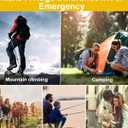 2 x Upgraded Credit Card Tool Multitool - Mens Grandpa Gifts for Dad Who Wants Nothing, Papa Gifts for Him Credit Card Knife Foldable Cool Gadgets for Men Wallet Tools With Blade Compass Screwdrivers