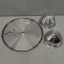 Winco Stainless Steel Round Cake Stand, 13-Inch