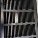 HVAC Premium 20" X 12" Steel Return Air Filter Grille for 1" Filter - Removable Face/Door - HVAC Duct Cover - Flat Stamped Face - Black [Outer Dimensions: 22 5/8" X 14 5/8"]