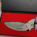 Heavy Duty Poultry Shears Meat Cutting Dishwasher Safe and Food Stainless Kitchen Shears Kitchen Scissors for Chicken Turkey Thanksgiving,Gift Box,purple