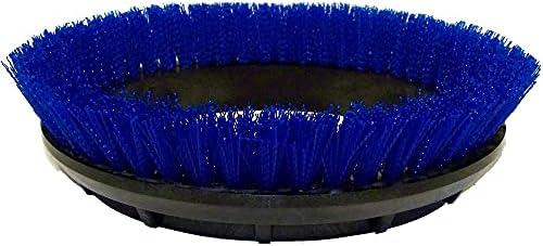Oreck - 237.058 Commercial 237058 Crimped Polypropylene Scrub Orbiter Brush, 10.5” bristle to bristle outer dimensions, Blue, For ORB550MC Orbiter Floor Machine