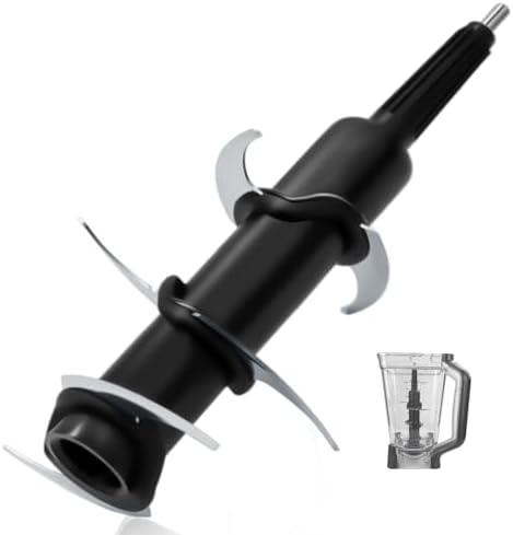 WARDFYT Blender 6-Blade Replacement Compatible with Ninja 72 oz Pitcher, Replacement 6-Stacked Blade for the Ninja Professional Blender BL610 BL740 BL660 BL663 BL710WM CO610B CT610, Stainess Steel