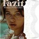 Fazit Makeup Patches - Gold Speckles - Glow Up Make-Up Patches - Cute Glitter Makeup Accessories for Women - Cosmetic Glitter for Face