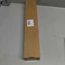 Shower Curtain Rod 46-78 Inch,0.87"Diameter Adjustable Spring Tension Curtain Rods No Drill,Ivory White Shower Tension Rod for Bathroom,Room Divider,Window,Anti-Rust Non-Slip 1-Pack