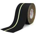 S&X Anti Slip Tape 4 Inch x 60 Ft, 2X Longer Heavy Duty Grip Tape with Glow-in-Dark Strip, Outdoor Stair Treads Non-Slip for Steps Ramps Decks, Non Skid for Enhanced Safety