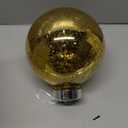 XmasExp 8in Large Christmas Ornaments Christmas Ball Ornaments Giant Tree Decoration Shatterproof Decorative Hanging Balls for Holiday Party Decor (Gold, 1pcs)