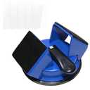2 x Floor Gap Fixer Tool – Heavy Duty Flooring Gap Repair with 45° Striking Surface, Strong Suction Cup & 5 Extra Sticky Pads, Ideal for Laminate, Vinyl, Wood