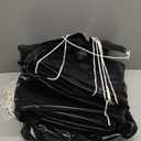 Roof Leak Diverter, 7 ft x 7 ft, Polyethylene, Steel Rings in Each Corner, Black, Mfr: 10C883-A