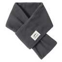 Hymeiluely Polar Fleece Warm Short Scarf for Men Women for Winter Cold Weather Soft Neck Warmer Neck Scarves (Dark Grey)