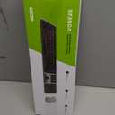 seenda Wireless Bluetooth Keyboard and Mouse Combo, SKM64-3 Rechargeable Slim Quiet Keyboard Mouse, 3 Multi-Device Connection, Compatible for Windows, Mac, MacBook, iPad, Tablet, Black Silver