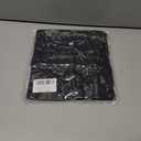 Abardsion Women's V-Neck Cap Sleeve Pleated Blouse Shirts Trendy Summer Outfits Casual Loose Fit T Shirt Tops (Black, M)