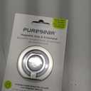 PureGear Magnetic Phone Grip Ring Stand, Magnetic Phone Ring Holder for MagSafe iPhone Air, 17, 17Pro, 17ProMax, 16, 16Pro, 16Plus, 16ProMax, 15, 15Plus,14,13,12, Adjustable Kickstand (Brushed Silver)