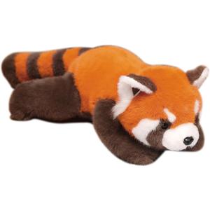 Weighted Red Panda Stuffed Animal, 17IN Cute Panda Plush Toys Super Soft Plush Pillow Plushie Dolls Sleeping Cushion for Boys Girls Gifts Birthday