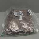 Simmore Decorative Spring Throw Pillow Covers 20x20 Set of 2, Soft Natural Plush Flannel Double-Sided Fluffy Couch Pillow Covers for Sofa Living Room, Brown