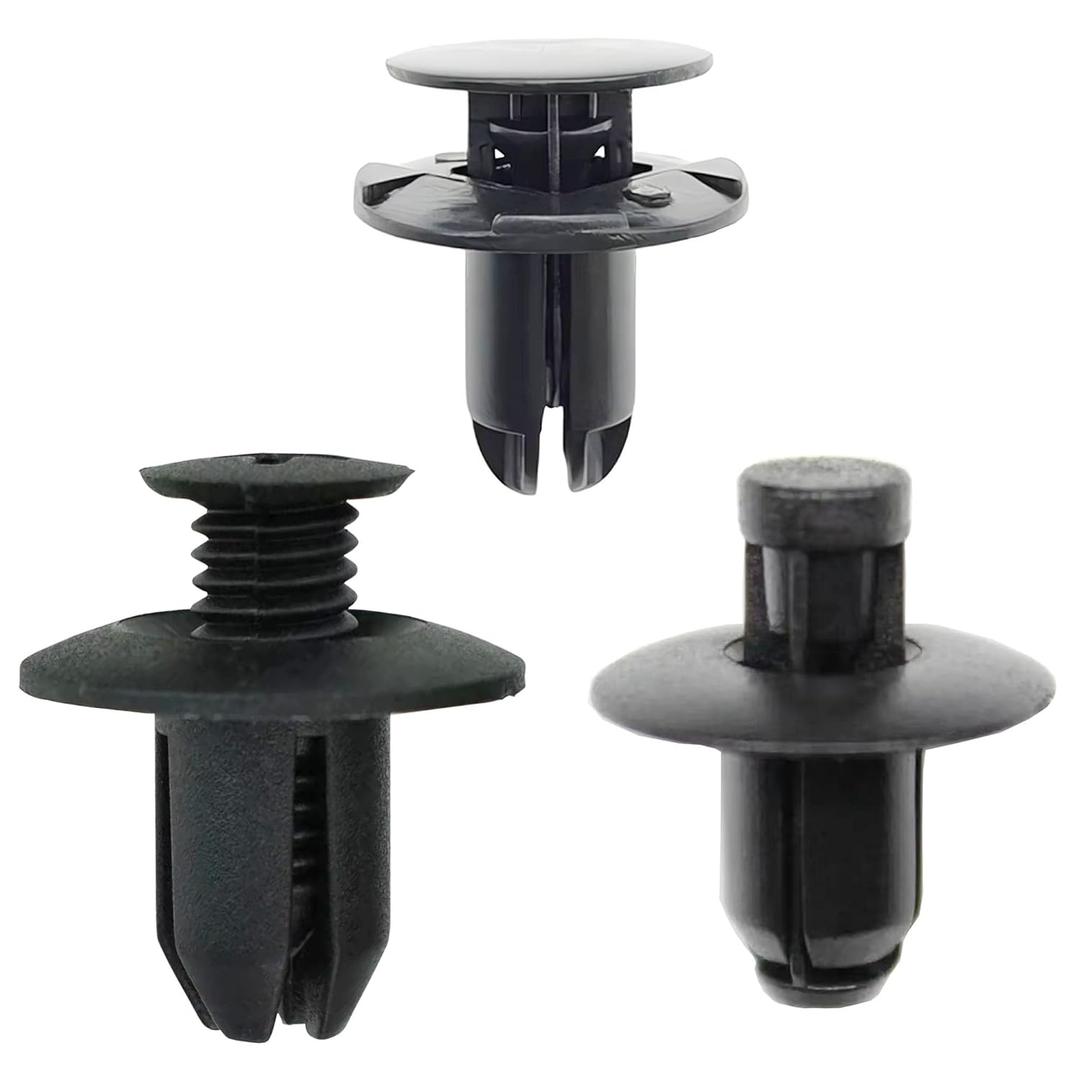 150 Pcs Fender Liner Push-Type Retainer Clip Fastener 86595-2T500, 86590-28000, 86155-2H100 Compatible with Hyundai Kia