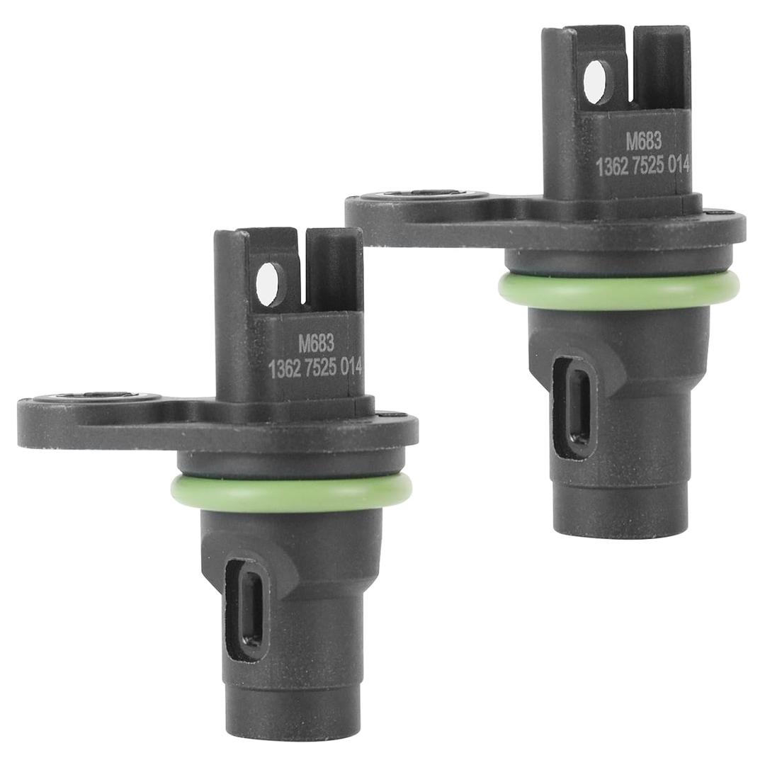 2 PCS 13627525014 Car Camshaft Crankshaft Position Sensor for BMW 320i 325i 330i 330xi 328i 335i 528i 535i 630i 640i 650i 730Li 740Li X1 X3 X4 X5 X6 M1 M3 Z4 Replat# 13627546660 13627558518 907-700