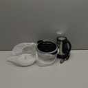 3-Speed Electric Food Processor: Meat Grinder, Vegetable Chopper & Baby Food Maker - 300W, 2 Bowls (8 Cup Stainless Steel+8 Cup Glass), Quiet Operation