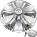 AGZ72909711 Agitator Plate With 5006EA3009B Washer Pulsator Cap, Washplate Pulsator Assembly Compatible with Kenmore, LG Washer, Replaces AP6800730, AGZ72909702, AGZ72909713, AGZ72909703