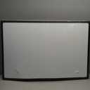VIZ-PRO Magnetic Dry Erase White Board, 36 X 24 Inches, Black Aluminium Frame