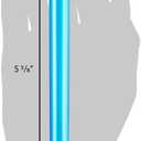 5 5/8" Neon Plastic Test Tube Shot Assorted Colors 3/4 oz Shooter - 100 Pack