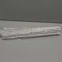 MXG Elegant White Acrylic Sign Holder - 66-Inch Portable Easel Stand for Sign Painting Art, Foldable Floor Display with Anti-Slip Base, Perfect for Kids, Office, Home Decor