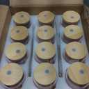 12 Pcs Christmas Gifts 16 oz Color Changing Cups with Lids and Straws Bulk Christmas Glass Iced Coffee Cups Holiday Can Shape Tumbler for Xmas Winter Party Favors Decor Gift (Red Pattern)