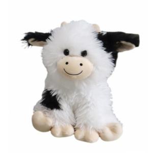 Holiday Home 14" Fluffy Cow Plush